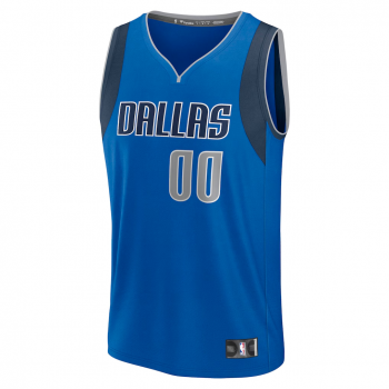 Dallas Mavericks Fanatics Fast Break Custom Jersey Icon Edition Blue