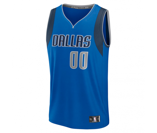 Dallas Mavericks Fanatics Fast Break Custom Jersey Icon Edition Blue