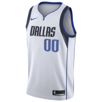 Dallas Mavericks Nike 2020 21 Swingman Custom Jersey Association Edition White