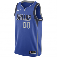 Dallas Mavericks Nike 2020 21 Swingman Custom Jersey Icon Edition Blue