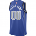 Dallas Mavericks Nike 2020 21 Swingman Custom Jersey Icon Edition Blue