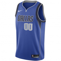 Dallas Mavericks Nike Swingman Custom Jersey Blue Icon Edition