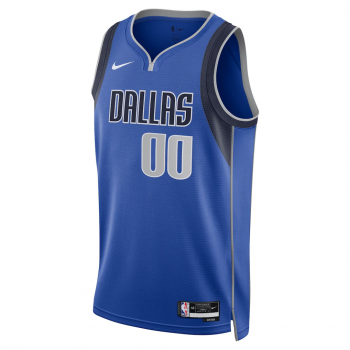 Dallas Mavericks Nike Unisex Swingman Custom Jersey Blue Icon Edition