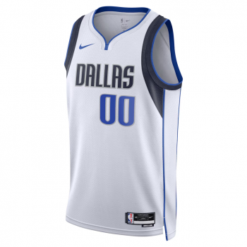 Dallas Mavericks Nike Unisex Swingman Custom Jersey White Association Edition