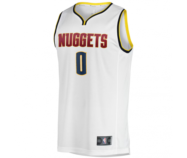 Christian Braun Denver Nuggets Fanatics Fast Break Player Jersey Association Edition White