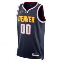 Denver Nuggets Nike Unisex Swingman Custom Jersey Navy Icon Edition