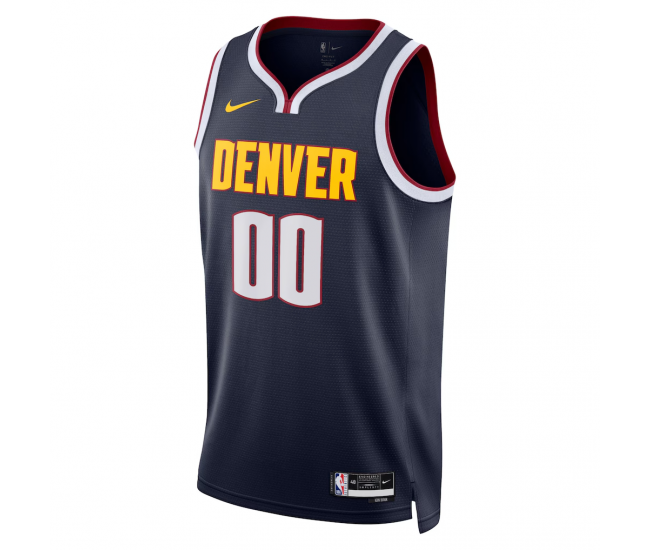 Denver Nuggets Nike Unisex Swingman Custom Jersey Navy Icon Edition