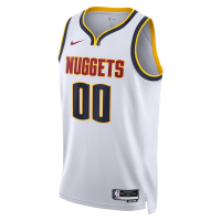 Denver Nuggets Nike Unisex Swingman Custom Jersey White Association Edition