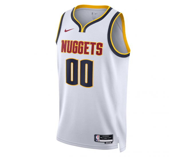 Denver Nuggets Nike Unisex Swingman Custom Jersey White Association Edition
