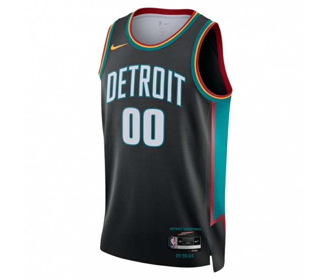 Detroit Pistons Nike Unisex 2025 26 City Edition Swingman Custom Jersey Charcoal