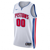 Detroit Pistons Nike Unisex Swingman Custom Jersey White Association Edition