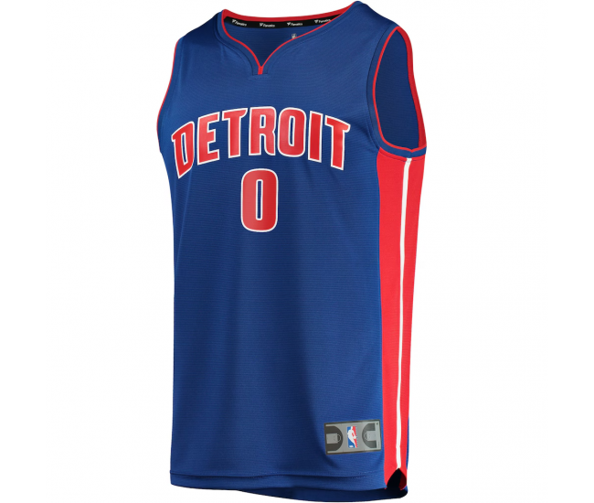 Jalen Duren Detroit Pistons Fanatics Fast Break Replica Jersey Icon Edition Blue