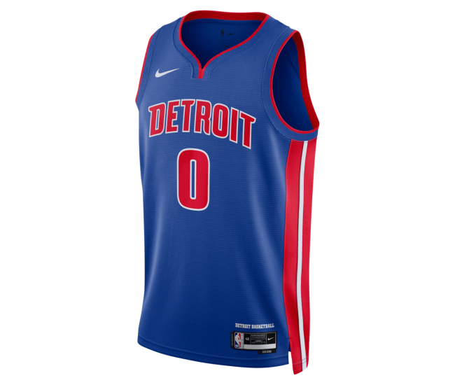 Jalen Duren Detroit Pistons Nike Unisex Swingman Jersey Icon Edition Blue