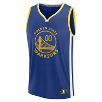 Golden State Warriors Fanatics Fast Break Custom Jersey Icon Edition Royal