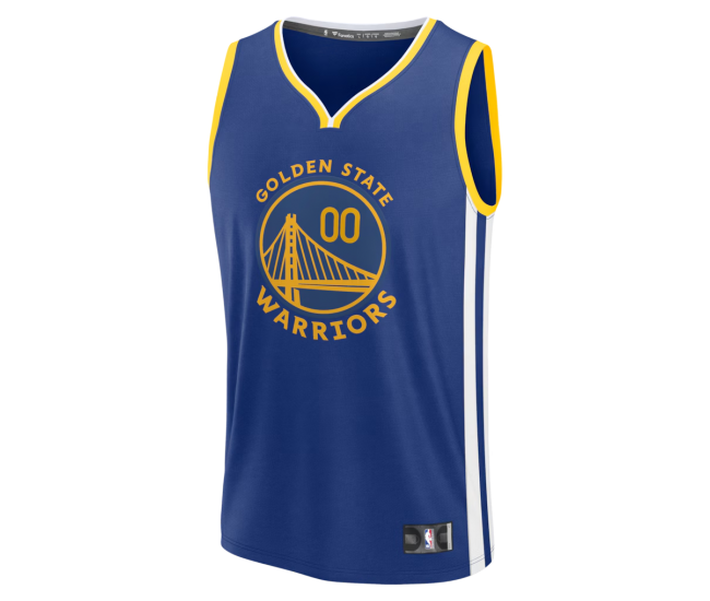 Golden State Warriors Fanatics Fast Break Custom Jersey Icon Edition Royal