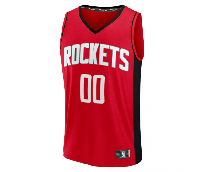 Houston Rockets Fanatics Fast Break Custom Jersey Icon Edition Red