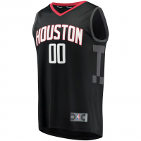 Houston Rockets Fanatics Fast Break Replica Custom Jersey Statement Edition Black
