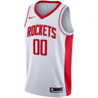 Houston Rockets Nike 2020 21 Swingman Custom Jersey Association Edition White