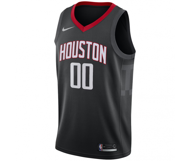 Houston Rockets Nike Swingman Custom Jersey Black Statement Edition