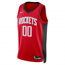 Houston Rockets Nike Unisex Swingman Custom Jersey Red Icon Edition
