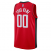 Houston Rockets Nike Unisex Swingman Custom Jersey Red Icon Edition