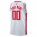 Houston Rockets Nike Unisex Swingman Custom Jersey White Association Edition