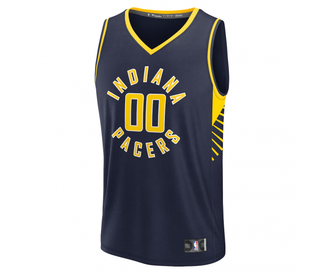 Indiana Pacers Fanatics Fast Break Custom Jersey Icon Edition Navy