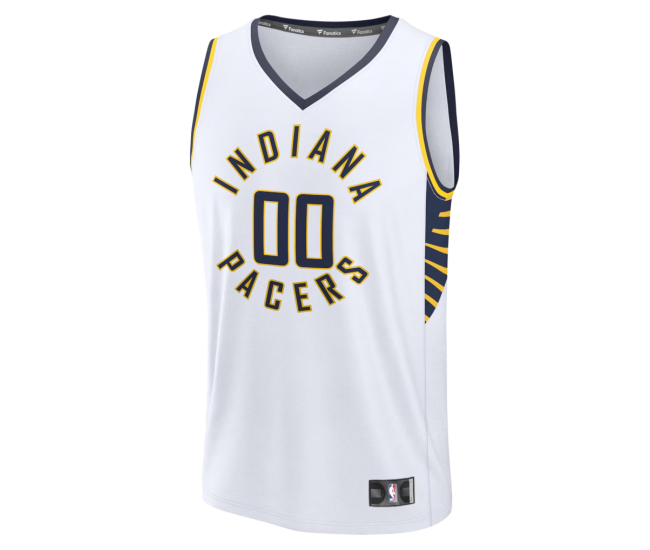 Indiana Pacers Fanatics Fast Break Custom Jersey Icon Edition White