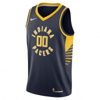 Indiana Pacers Nike 2020 21 Swingman Custom Jersey Icon Edition Navy