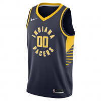 Indiana Pacers Nike Swingman Custom Jersey Navy Icon Edition