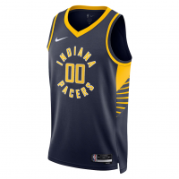 Indiana Pacers Nike Unisex 2022 23 Swingman Custom Jersey Navy Icon Edition