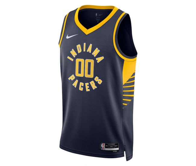 Indiana Pacers Nike Unisex 2022 23 Swingman Custom Jersey Navy Icon Edition