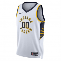 Indiana Pacers Nike Unisex Swingman Custom Jersey White Association Edition