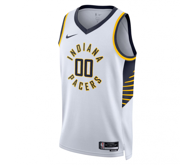 Indiana Pacers Nike Unisex Swingman Custom Jersey White Association Edition