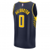 Tyrese Haliburton Indiana Pacers Fanatics Fast Break Replica Jersey Icon Edition Navy