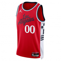 LA Clippers Jordan Brand Unisex 2024 25 Custom Swingman Jersey Statement Edition Red