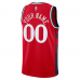 LA Clippers Jordan Brand Unisex 2024 25 Custom Swingman Jersey Statement Edition Red