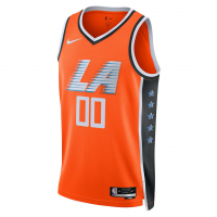 LA Clippers Nike Unisex 2025 26 City Edition Swingman Custom Jersey Orange