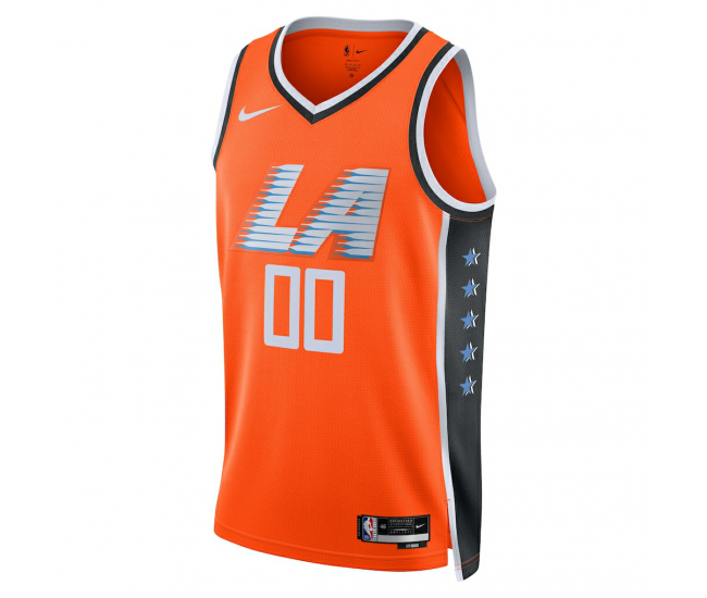 LA Clippers Nike Unisex 2025 26 City Edition Swingman Custom Jersey Orange