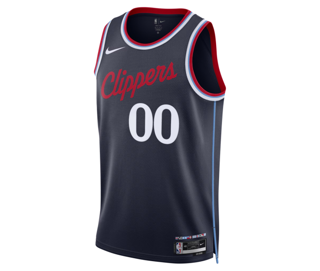 LA Clippers Nike Unisex Swingman Custom Jersey Icon Edition Navy