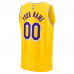 Los Angeles Lakers Fanatics Fast Break Custom Jersey Icon Edition Gold