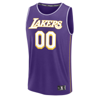 Los Angeles Lakers Fanatics Fast Break Custom Jersey Icon Edition Purple