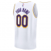 Los Angeles Lakers Fanatics Fast Break Custom Replica Jersey Association Edition White