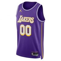 Los Angeles Lakers Jordan Brand Unisex Swingman Custom Jersey Statement Edition Purple
