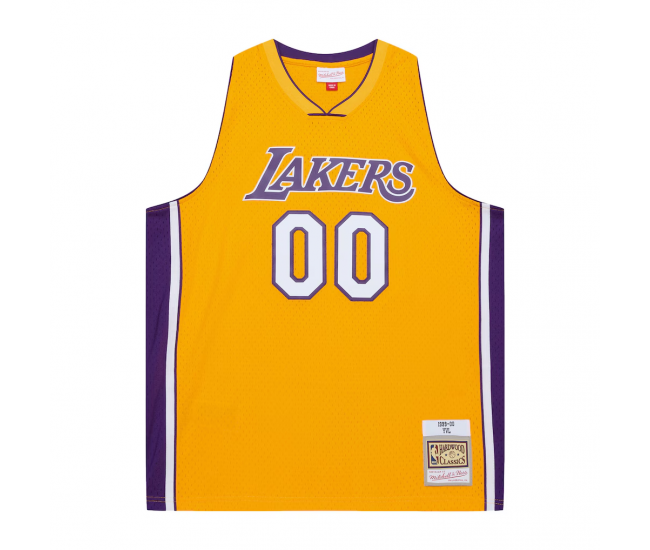 Los Angeles Lakers Mitchell & Ness x Playboi Carti 1999 00 Swingman Jersey Gold