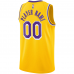 Los Angeles Lakers Nike 2020 21 Swingman Custom Jersey Icon Edition Gold