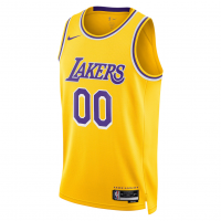 Los Angeles Lakers Nike Unisex Swingman Custom Jersey Gold Icon Edition