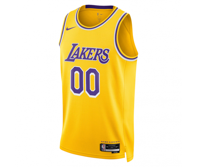 Los Angeles Lakers Nike Unisex Swingman Custom Jersey Gold Icon Edition