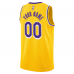 Los Angeles Lakers Nike Unisex Swingman Custom Jersey Gold Icon Edition