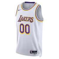 Los Angeles Lakers Nike Unisex Swingman Custom Jersey White Association Edition